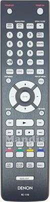 Télécommande d'origine DENON RC-1110 (307010027000D)