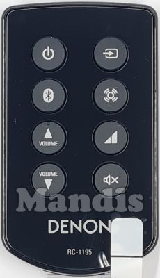 Originalfernbedienung DENON RC-1195 (30701020100AD)