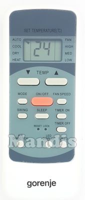 Original remote control GORENJE R51M/E (339478)