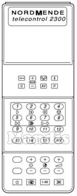 Originalfernbedienung THOMSON TC2300 (583437) Originalfernbedienung THOMSON TC2300 (583437)
