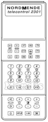 Originalfernbedienung THOMSON TC2301 (583449) Originalfernbedienung THOMSON TC2301 (583449)