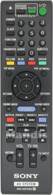 Original remote control SONY RM-ADP069 (A1846295A) Original remote control SONY RM-ADP069 (A1846295A)