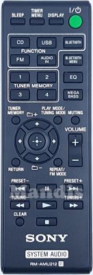 Original remote control SONY RM-AMU212 (A2060832A) Original remote control SONY RM-AMU212 (A2060832A)