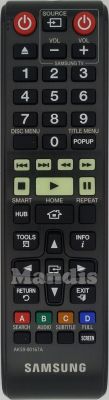 Télécommande d'origine SAMSUNG TM1241 (AK59-00167A)