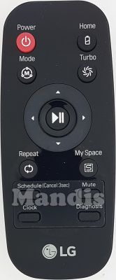 Télécommande d'origine LG AKB73616014