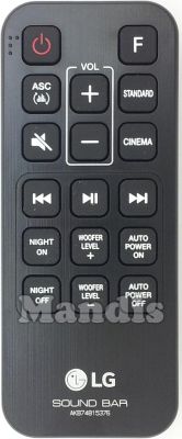 Télécommande d'origine LG AKB74815376 Télécommande d'origine LG AKB74815376