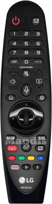 Télécommande d'origine LG AKB75855502 Télécommande d'origine LG AKB75855502