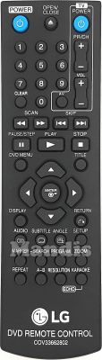 Télécommande d'origine LG COV33662802 Télécommande d'origine LG COV33662802