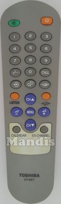Originalfernbedienung TOSHIBA CT-867 Originalfernbedienung TOSHIBA CT-867
