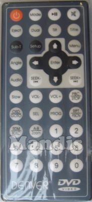 Originalfernbedienung DENVER CAT140