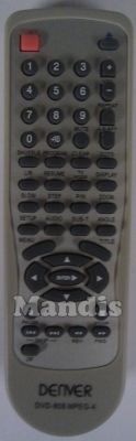Télécommande d'origine DENVER DVD808
