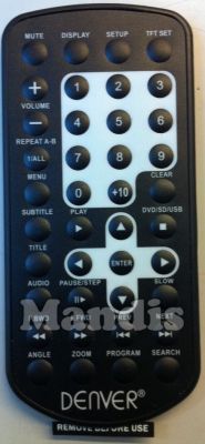 Originalfernbedienung DENVER MTW746TWIN