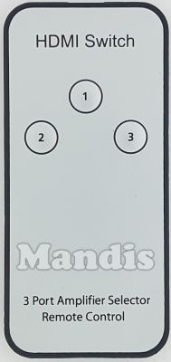 Télécommande d'origine UNKNOWN 3 Port Amplifier Selector (HDMI Switch)