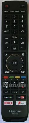 Télécommande d'origine HISENSE EN3G39 (T210141)