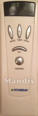 Original remote control HYUNDAI HYD16VLSEASON Original remote control HYUNDAI HYD16VLSEASON