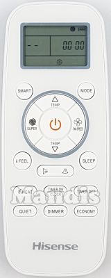 Télécommande d'origine HISENSE DG11L1-04 (HK1822023)