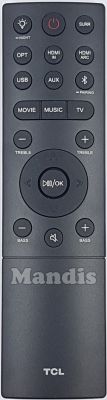 Originalfernbedienung TCL RC81T0001 (MA06TS8TSPN18RC1)