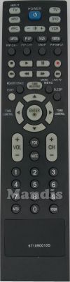 Télécommande pour LG MI-671090010S Télécommande pour LG MI-671090010S