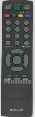 Télécommande d'origine LG MKJ33981406 Télécommande d'origine LG MKJ33981406