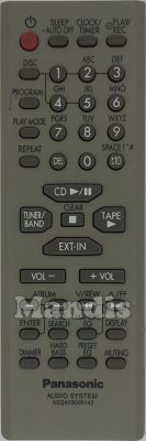 Télécommande d'origine PANASONIC N2QAYB000142