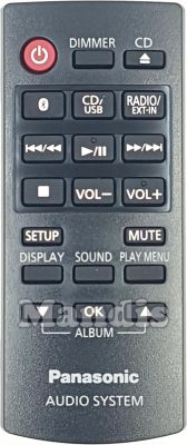 Originalfernbedienung PANASONIC N2QAYB001098