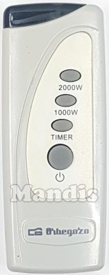 Original remote control ORBEGOZO ORBEG002 Original remote control ORBEGOZO ORBEG002