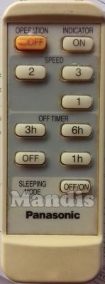 Original remote control PANASONIC F-56TXZ Original remote control PANASONIC F-56TXZ