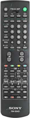 Original remote control SONY RM-S04D (994800917) Original remote control SONY RM-S04D (994800917)
