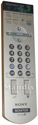 Original remote control SONY RM980 (147899113) Original remote control SONY RM980 (147899113)