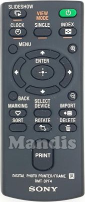 Original remote control SONY RMT-DPF4 Original remote control SONY RMT-DPF4