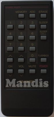 Originalfernbedienung SHARP G0549CESA (RRMCG0549CESA)