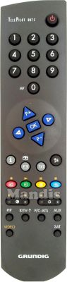 Originalfernbedienung GRUNDIG Tele Pilot 807 C (296420611700) Originalfernbedienung GRUNDIG Tele Pilot 807 C (296420611700)
