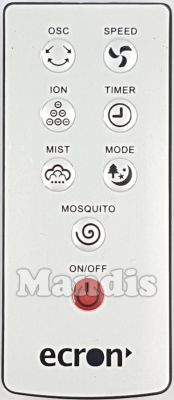 Original remote control ECRON TSP40 EA Original remote control ECRON TSP40 EA