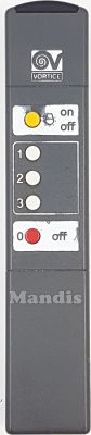 Original remote control VORTICE VOR004 Original remote control VORTICE VOR004