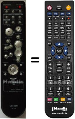 Replacement remote control Denon RC-1073