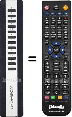 Gleichwertige Fernbedienung MIC01 Gleichwertige Fernbedienung MIC01