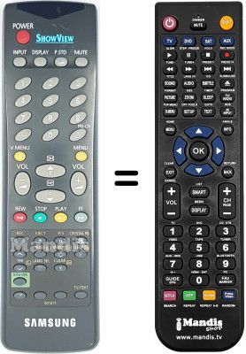 Replacement remote control Samsung 14 C3F3