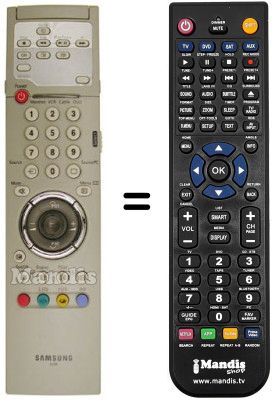 Replacement remote control 00308 Replacement remote control 00308