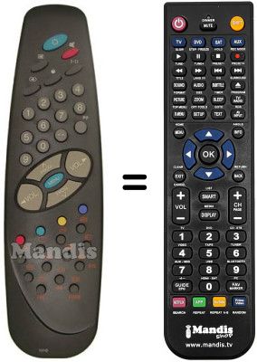 Gleichwertige Fernbedienung Seg MADRID