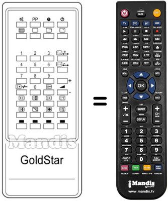Télécommande équivalente 105-045Y