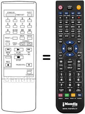 Replacement remote control RC 193