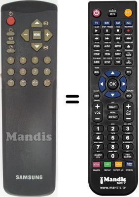 Replacement remote control Samsung CX 5312W
