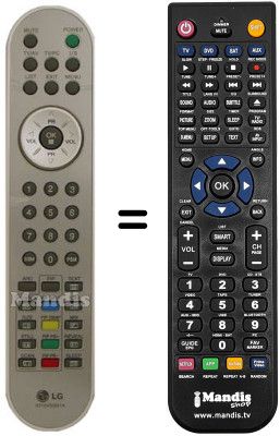 Télécommande équivalente LG RZ-17LZ20