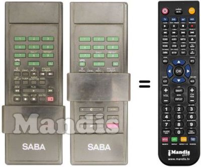 Gleichwertige Fernbedienung 6A 10 E