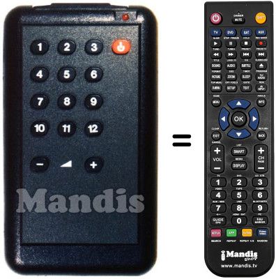 Gleichwertige Fernbedienung 925TX0313 Gleichwertige Fernbedienung 925TX0313