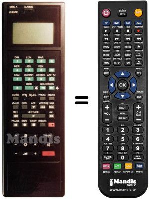 Télécommande équivalente 925TX0677