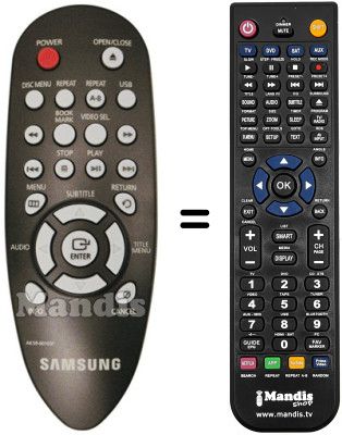 Replacement remote control Samsung AK59-00103F Replacement remote control Samsung AK59-00103F
