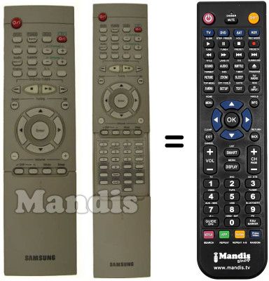 Replacement remote control HTDL 100