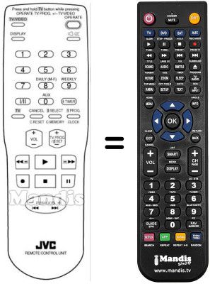Replacement remote control PQ 21760 D 3