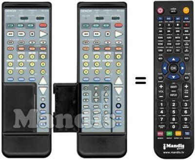 Gleichwertige Fernbedienung RC-832